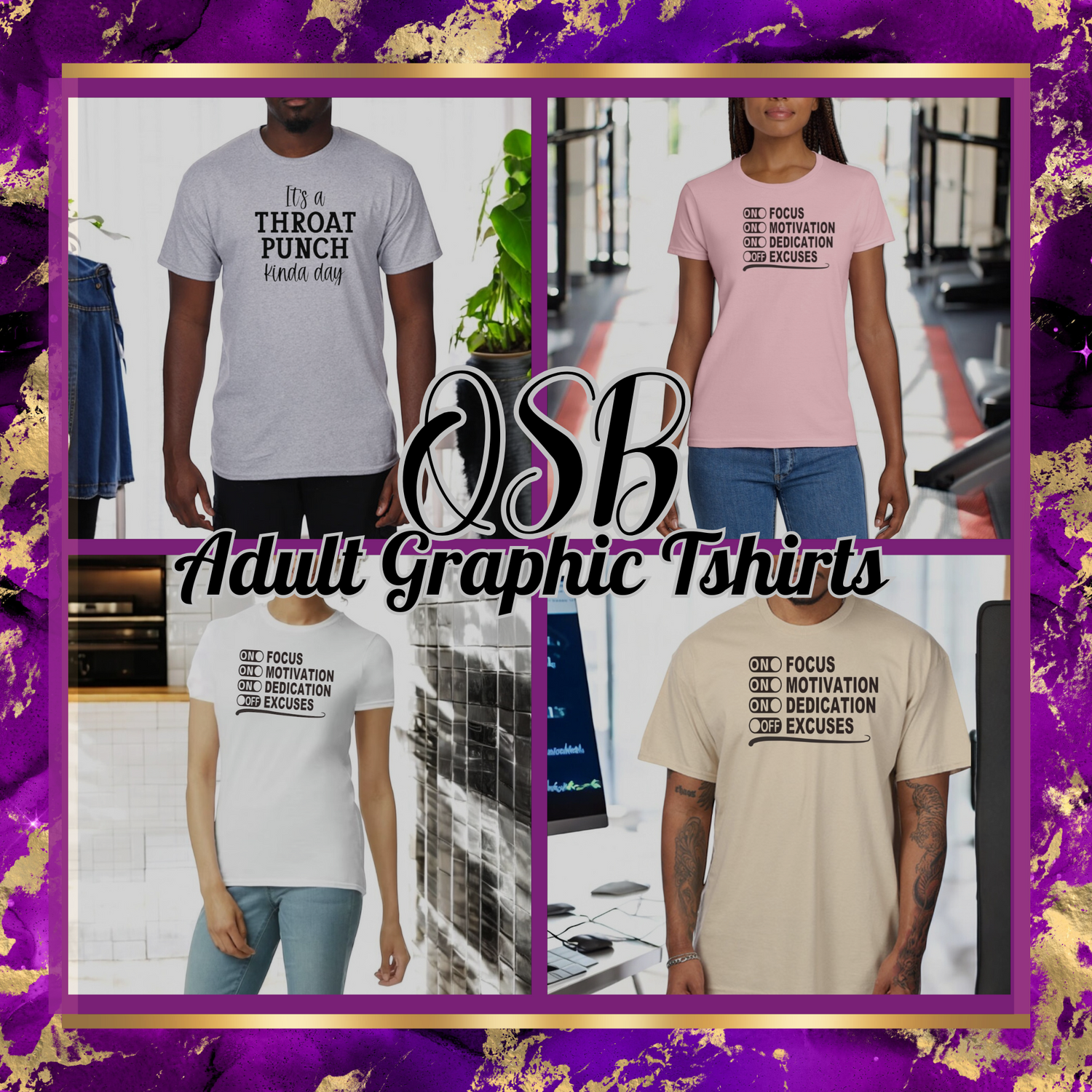 QSB Adult Graphic T-Shirts