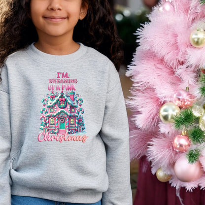 Dreaming of a pink Christmas Sweatshirt