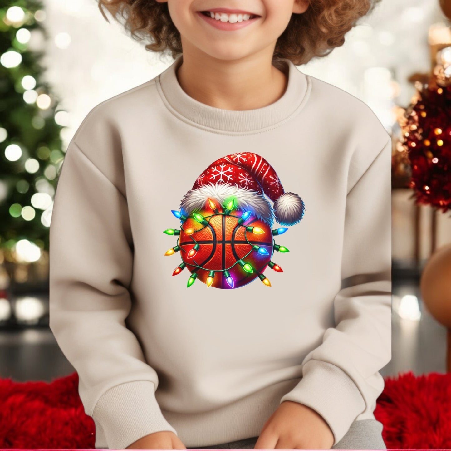 Christmas Hoops Sweatshirt