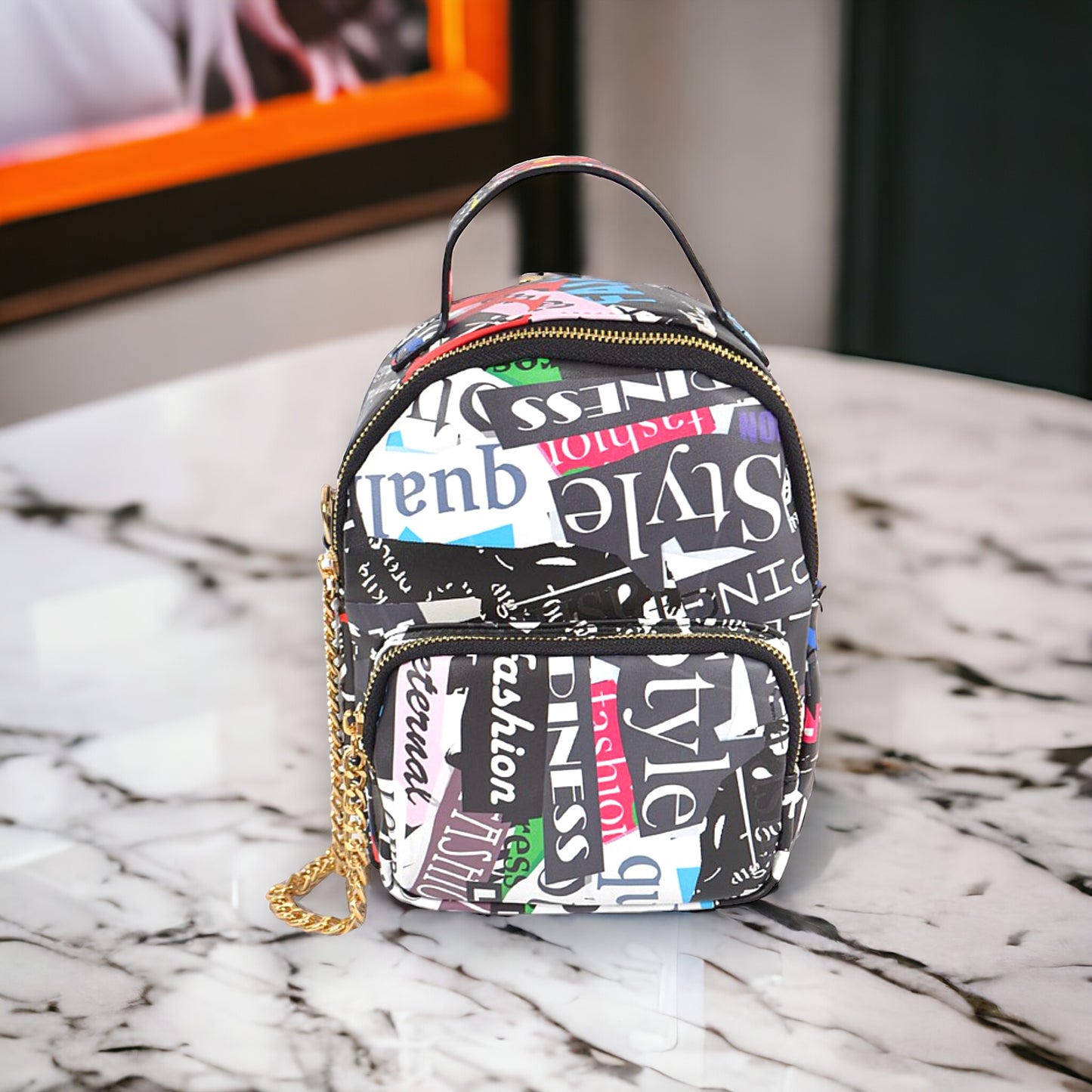 Styled Mini Backpack