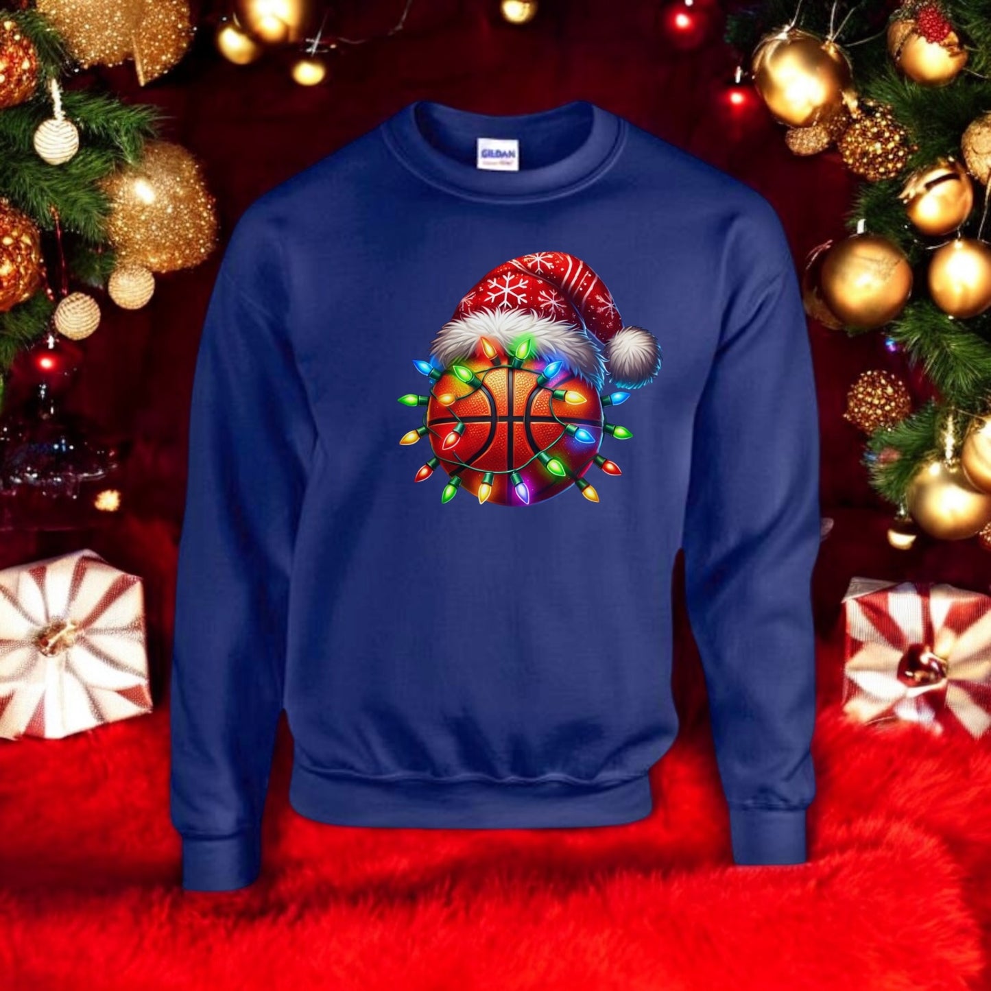 Christmas Hoops Sweatshirt