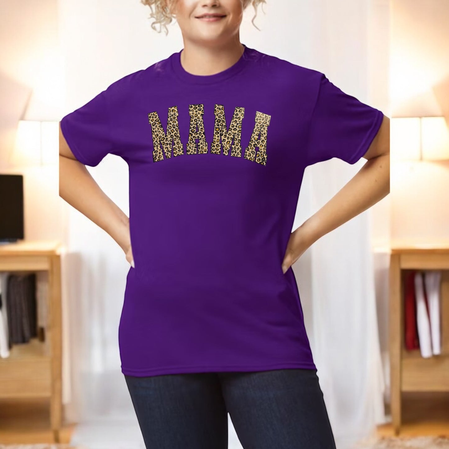 MAMA Cheetah T-Shirt