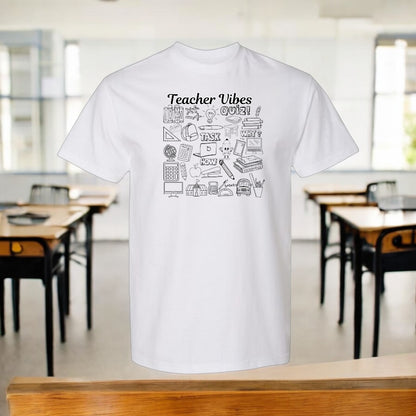 Teacher Vibes Tshirts