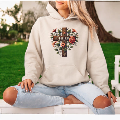 Floral Faith Hoodie