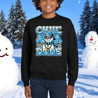 Chill Dude Snowman Sweatshirt