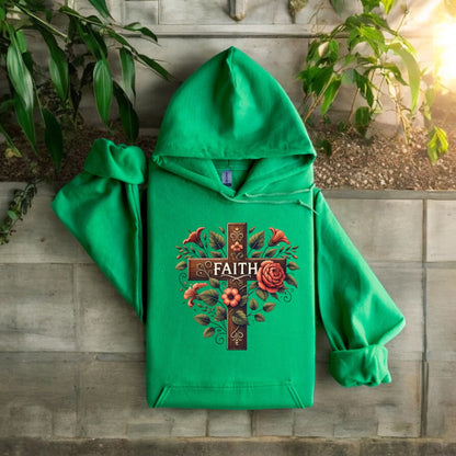 Floral Faith Hoodie