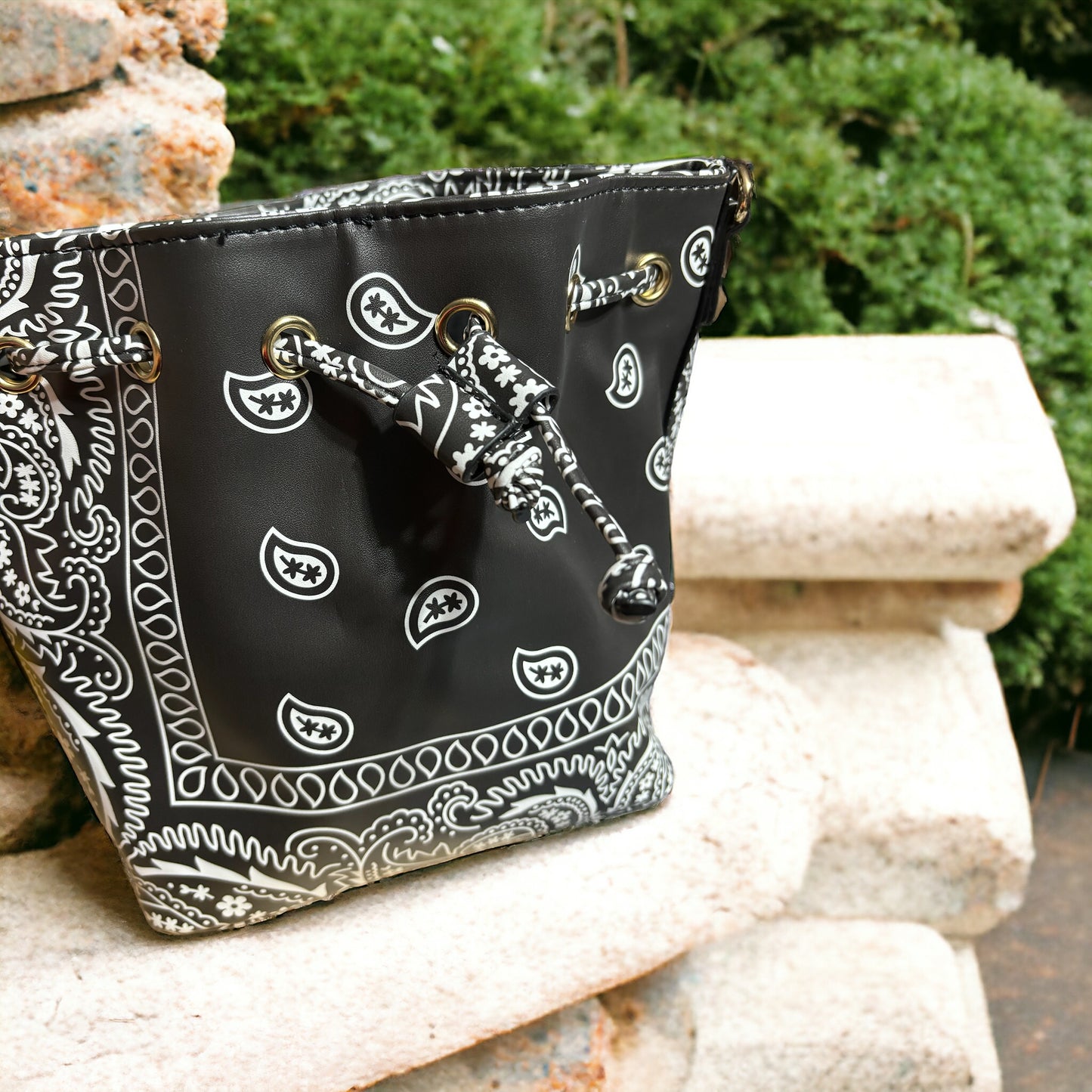 Bandit Bandana Bucket Bag