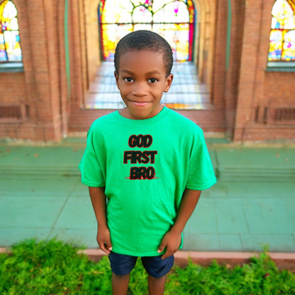 God First Bro kids Tshirt