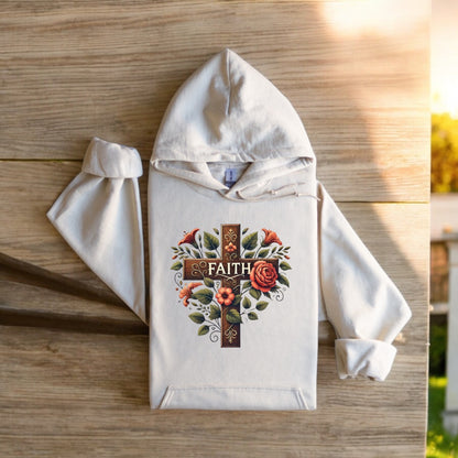 Floral Faith Hoodie