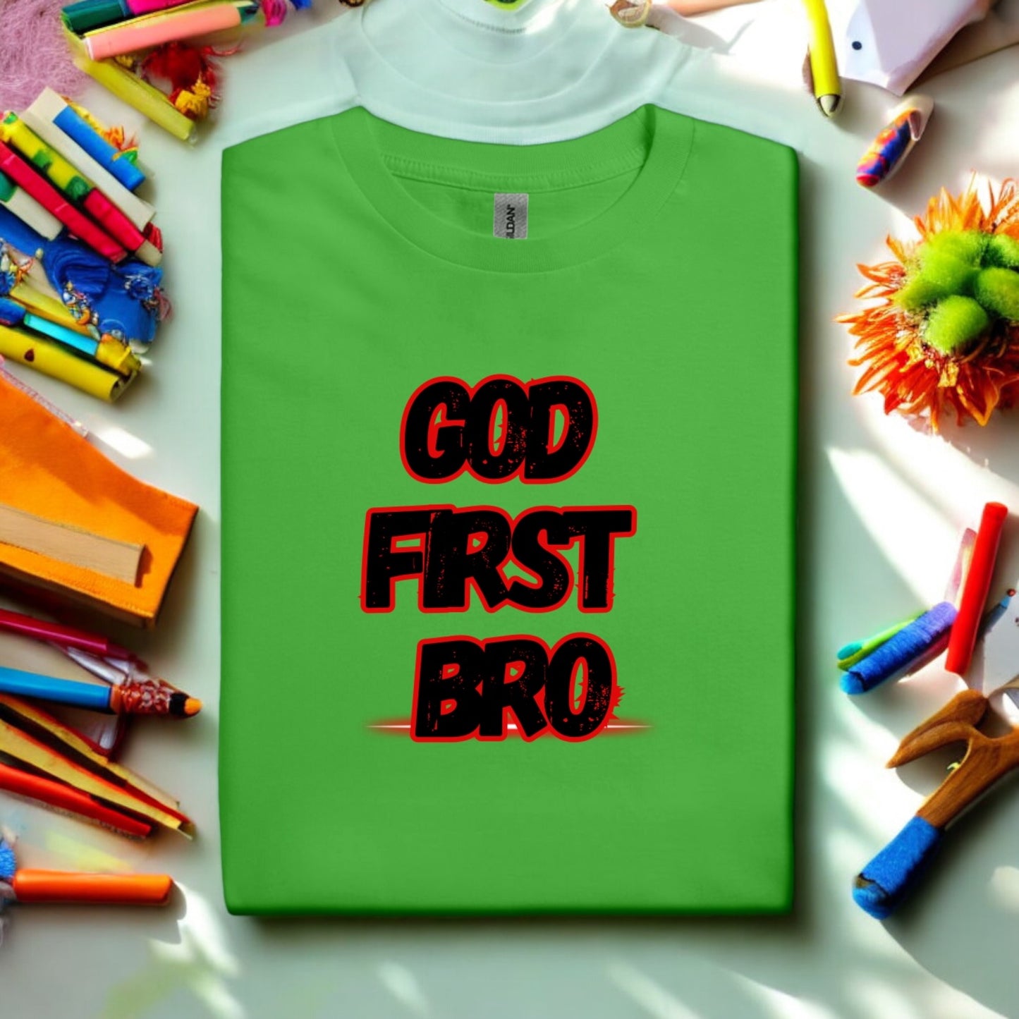 God First Bro kids Tshirt