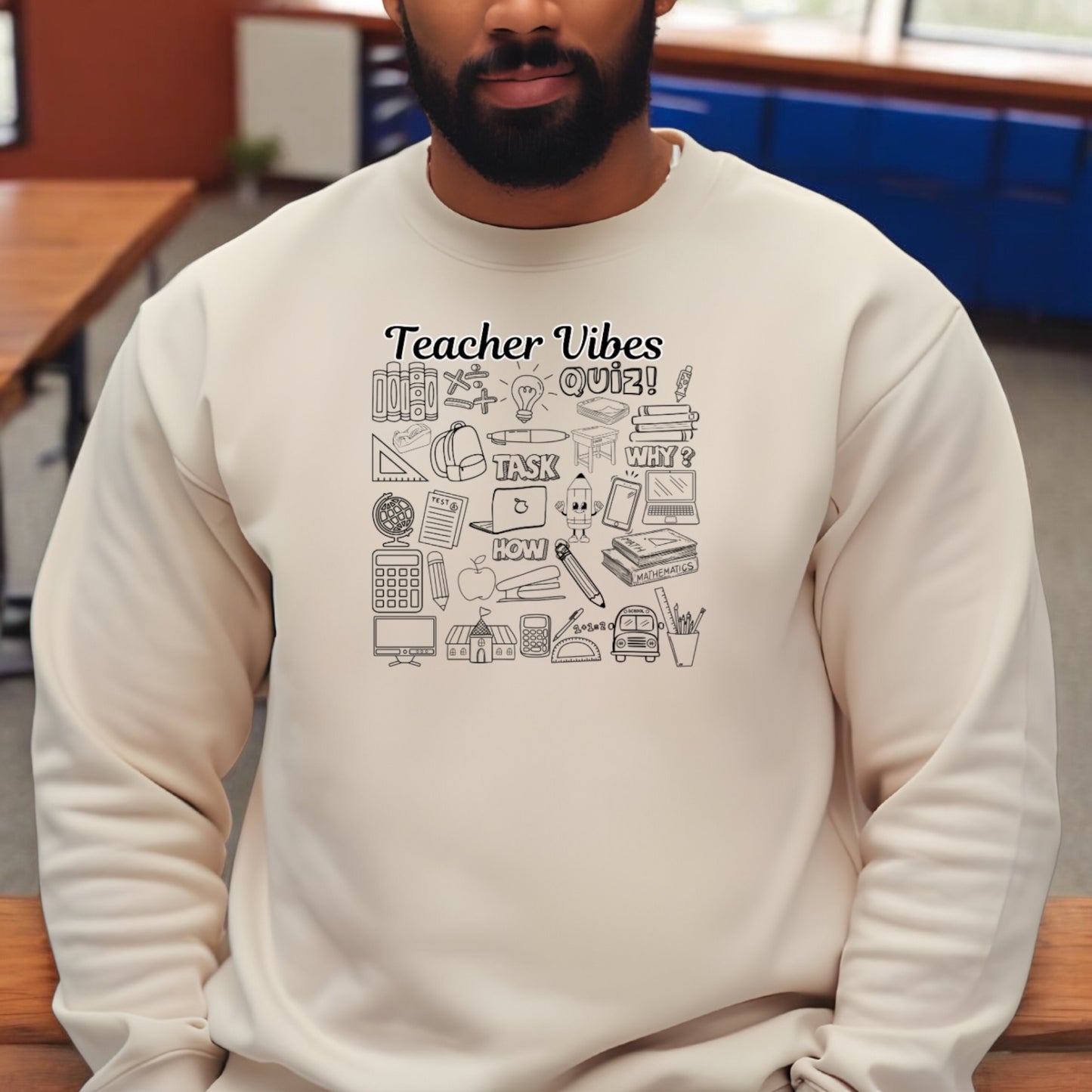 Teacher Vibes Sweatshirt