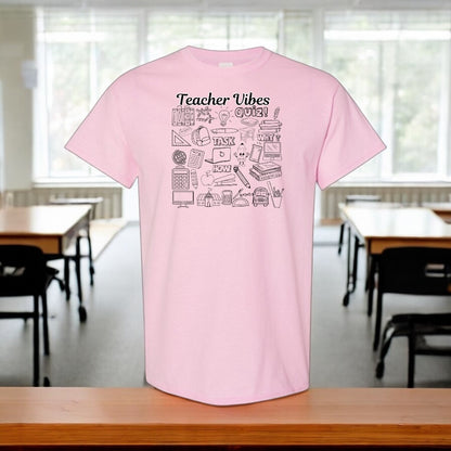 Teacher Vibes Tshirts