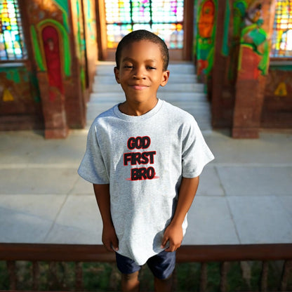 God First Bro kids Tshirt