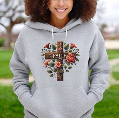 Floral Faith Hoodie