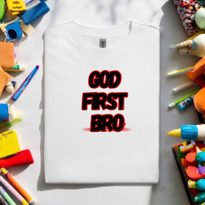 God First Bro kids Tshirt