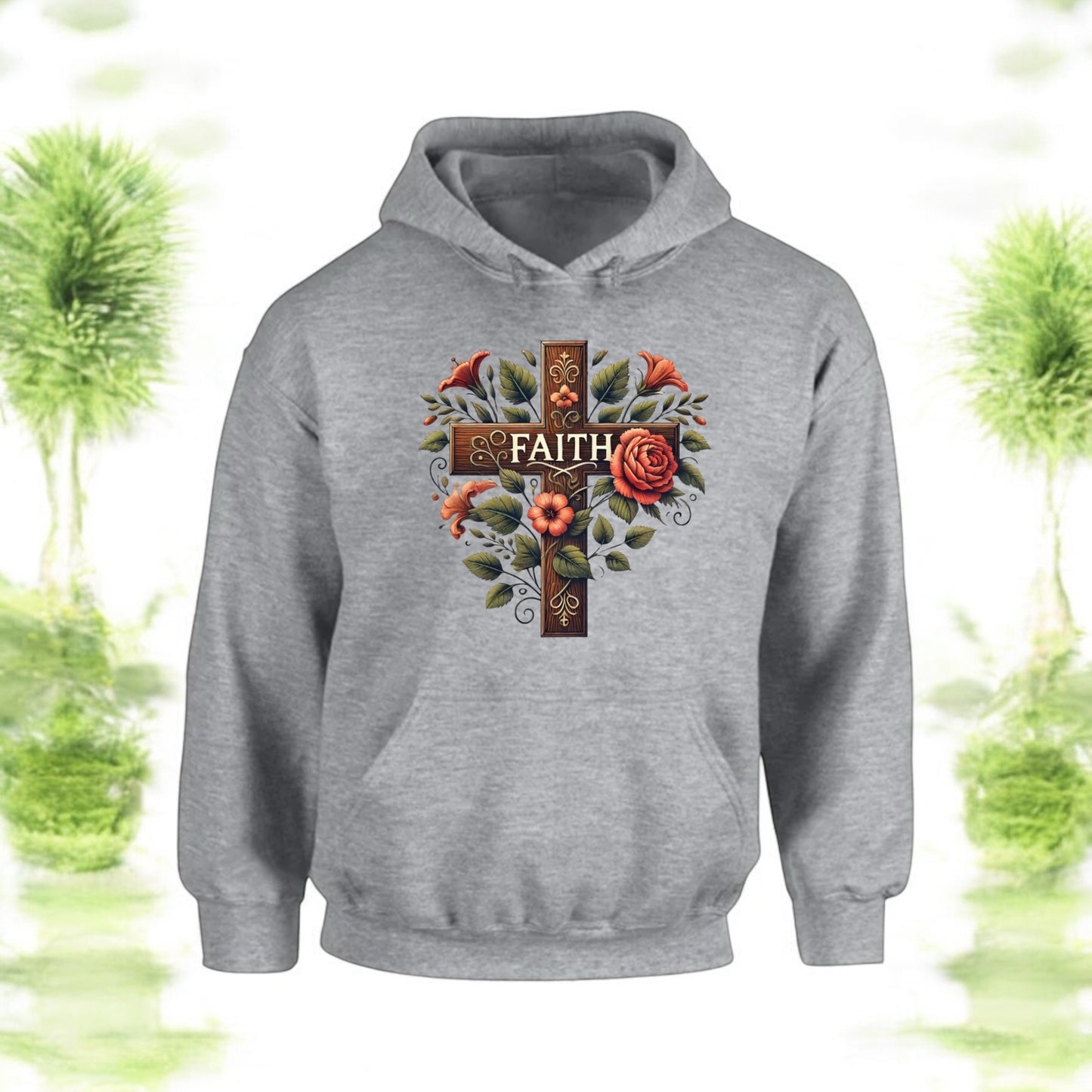 Floral Faith Hoodie