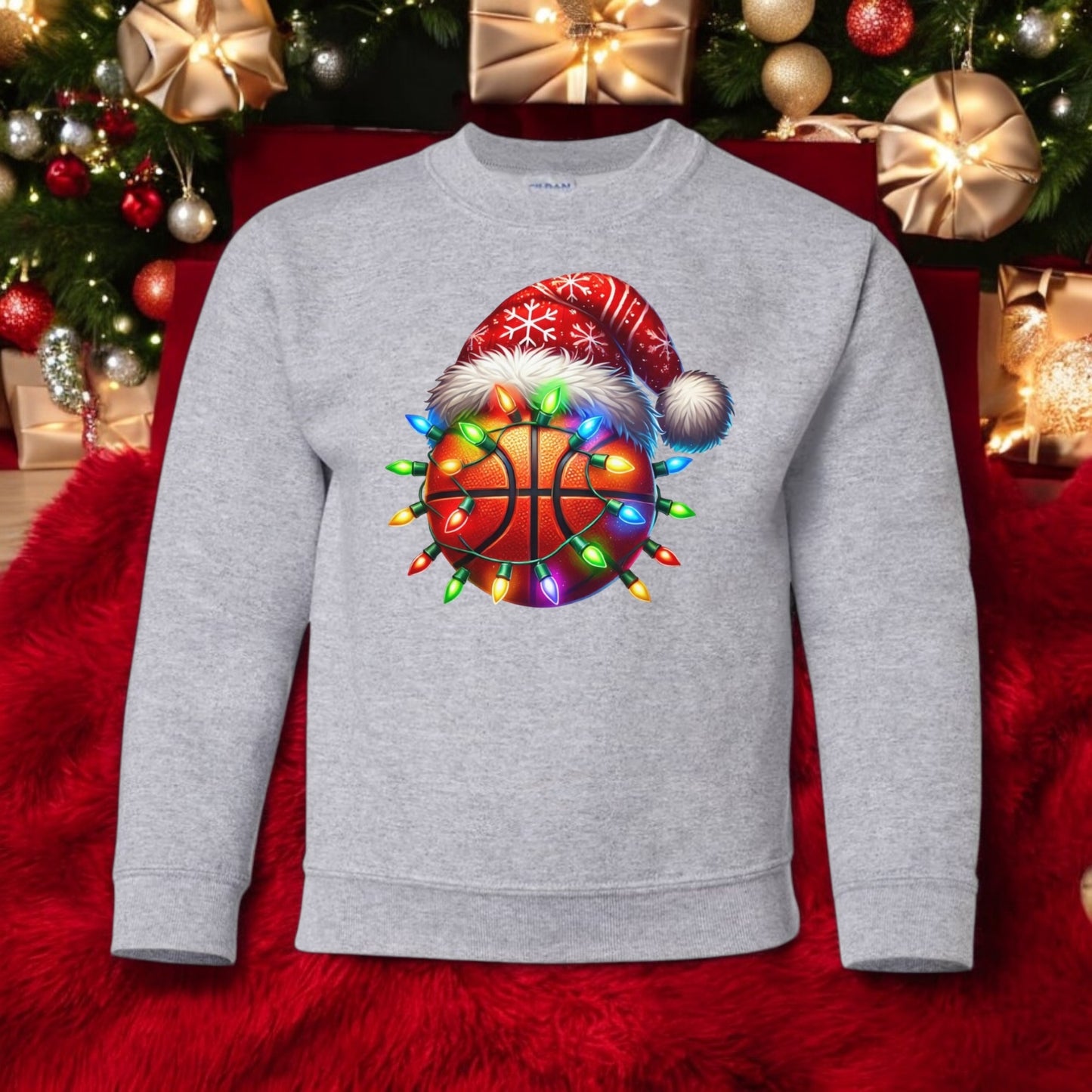 Christmas Hoops Sweatshirt