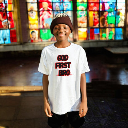 God First Bro kids Tshirt