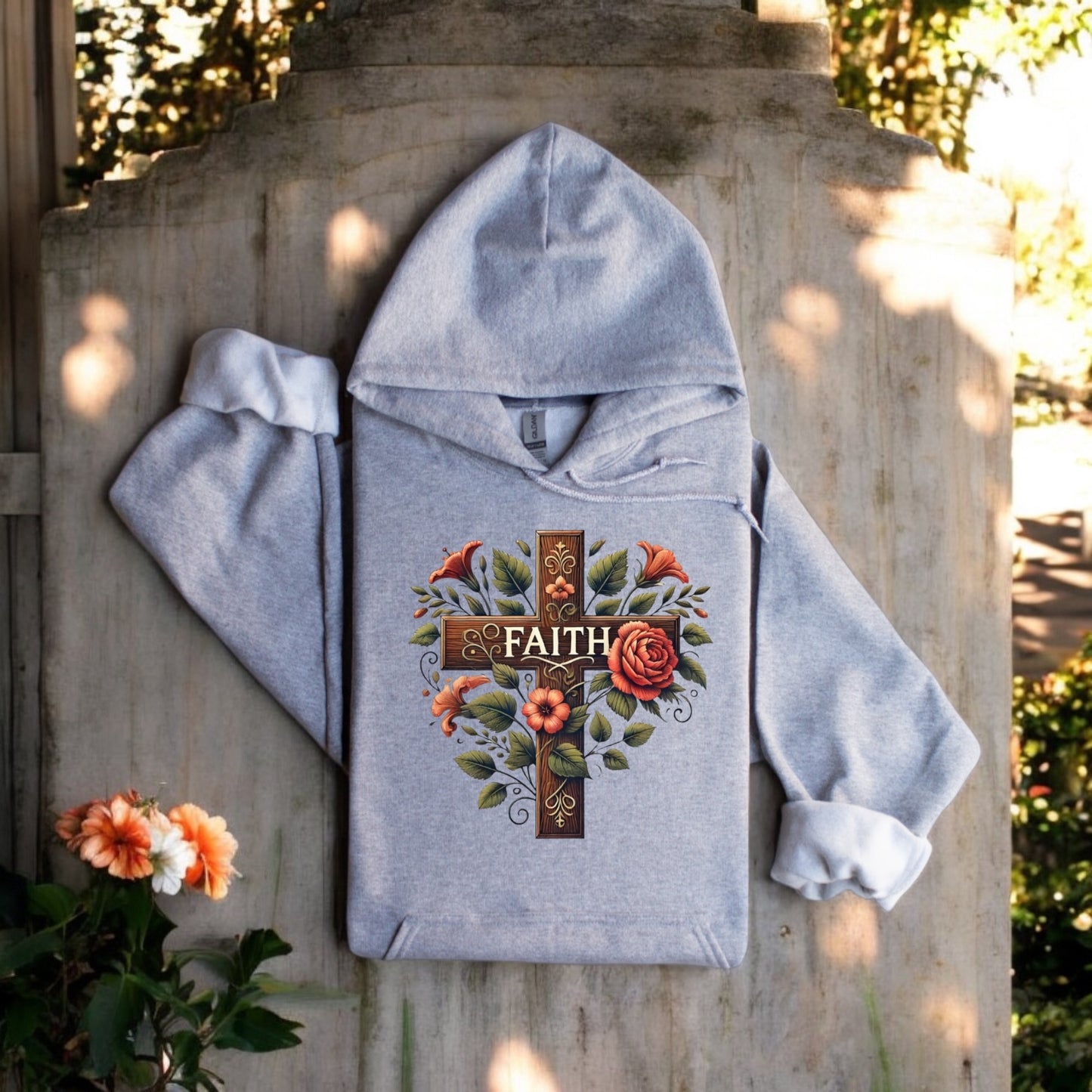 Floral Faith Hoodie