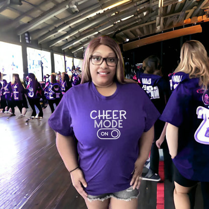 Cheer Mode On Tshirt