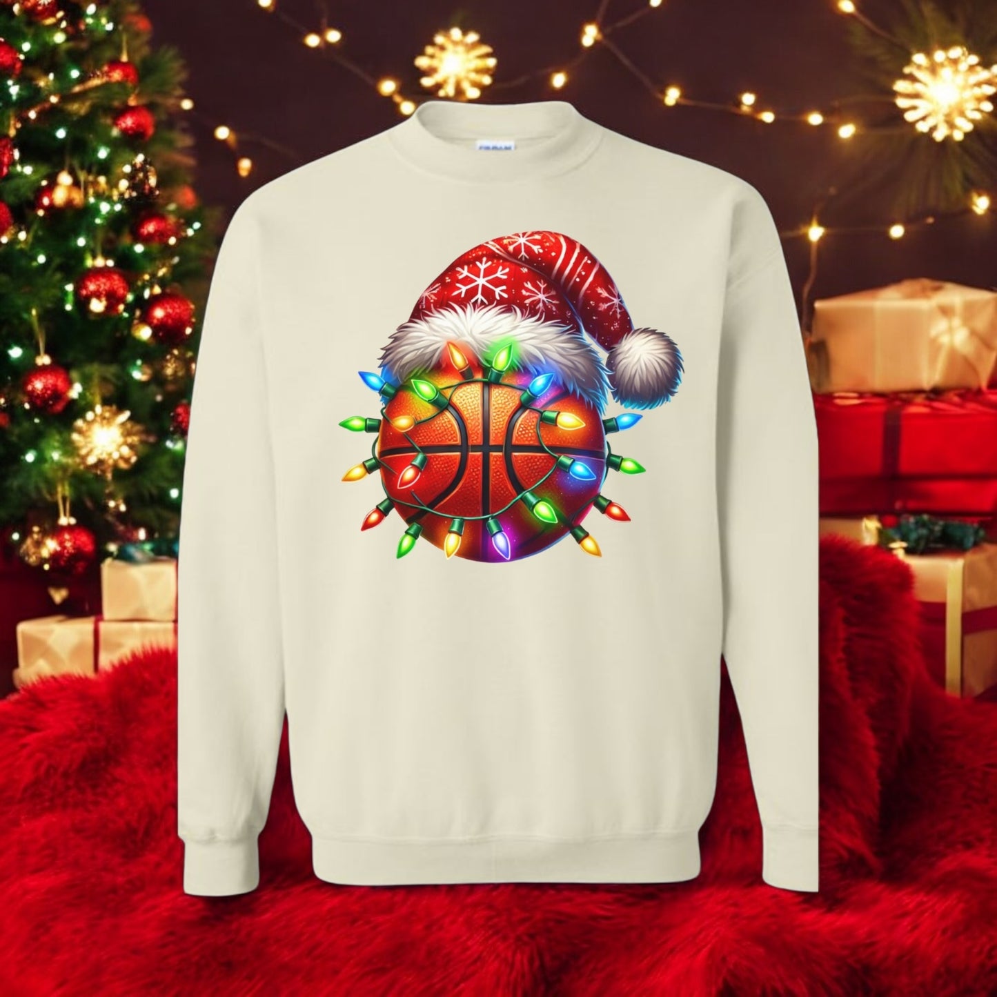 Christmas Hoops Sweatshirt