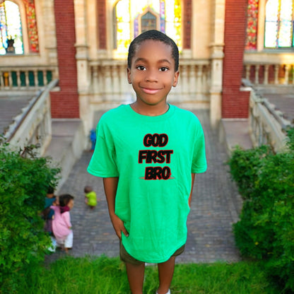 God First Bro kids Tshirt