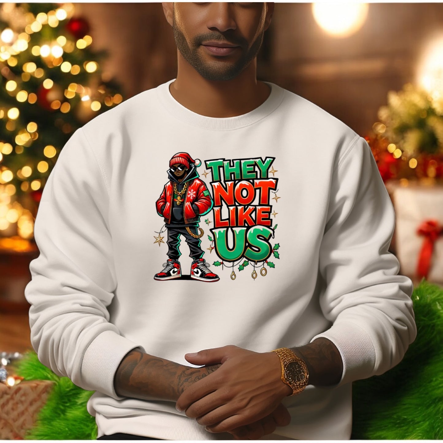 Holiday Drip Sweatshirt