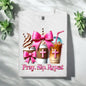 Pray. Sip. Repeat. Tshirts