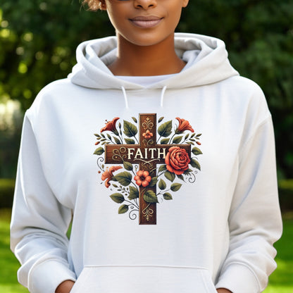 Floral Faith Hoodie