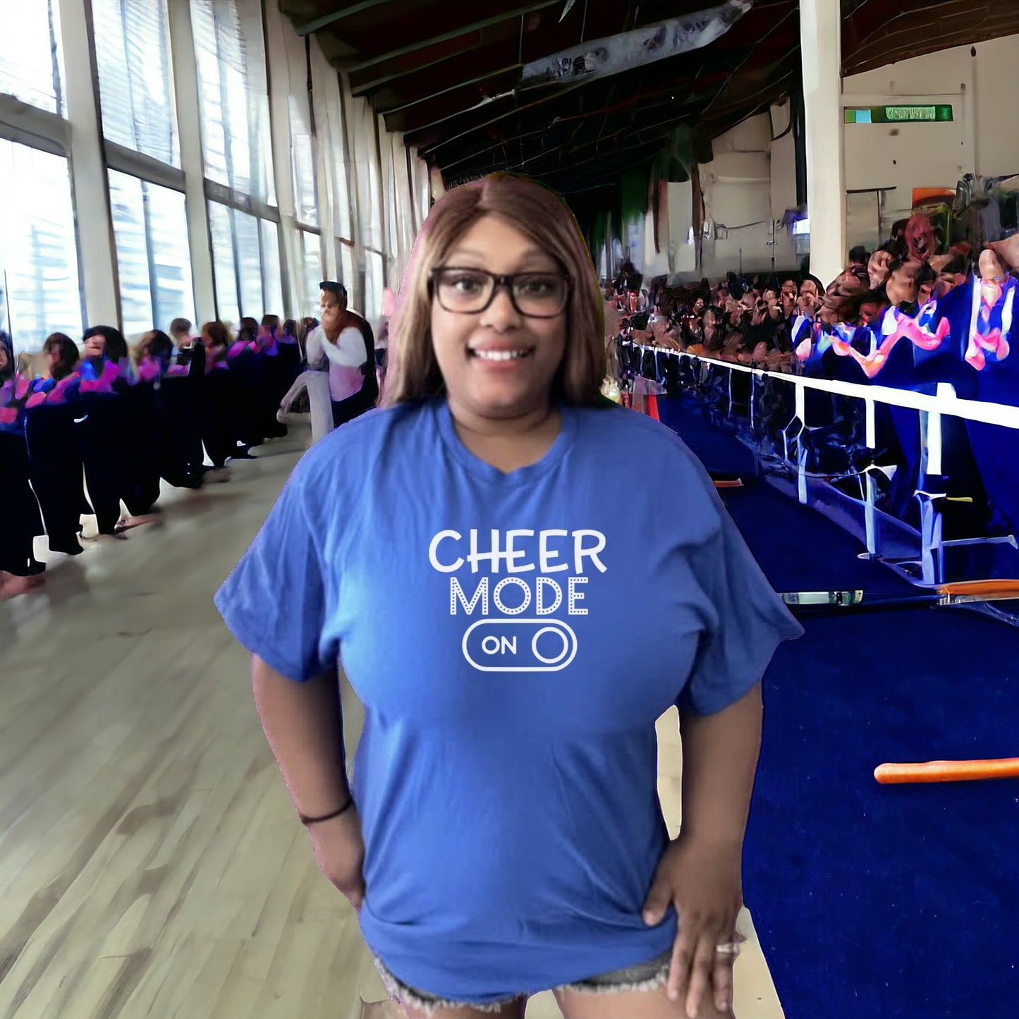 Cheer Mode On Tshirt