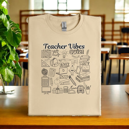 Teacher Vibes Tshirts