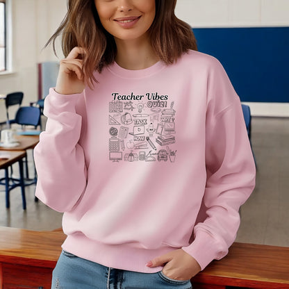 Teacher Vibes Sweatshirt