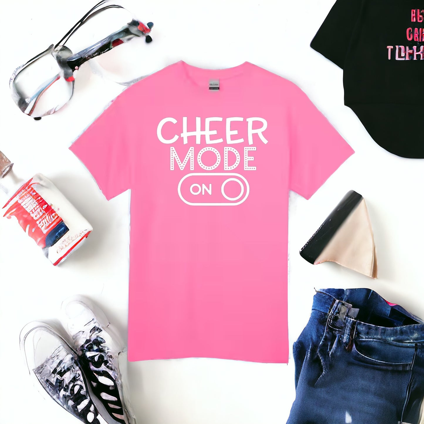 Cheer Mode On Tshirt