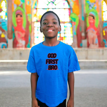 God First Bro kids Tshirt