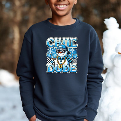 Chill Dude Snowman Sweatshirt