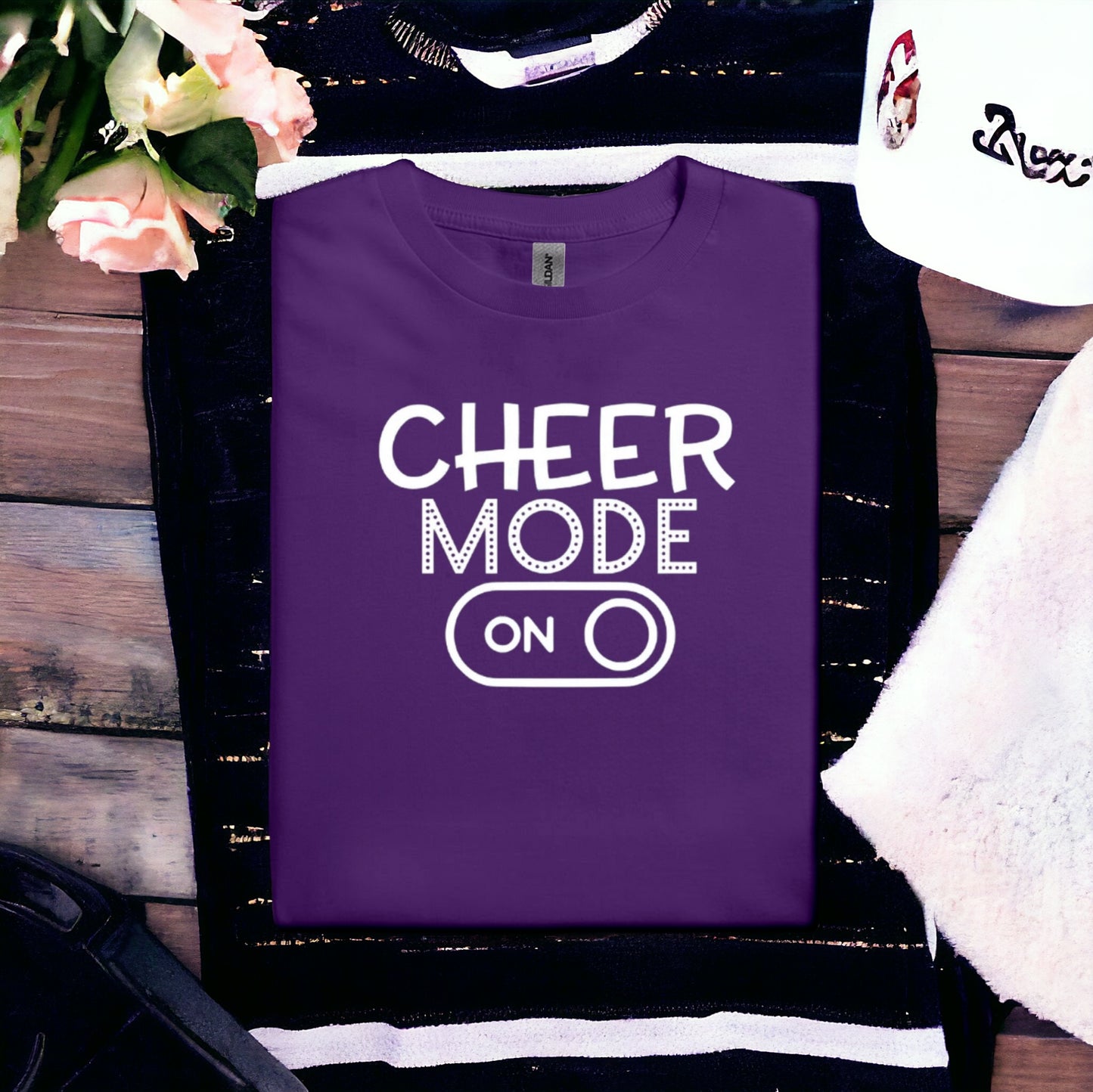 Cheer Mode On Tshirt