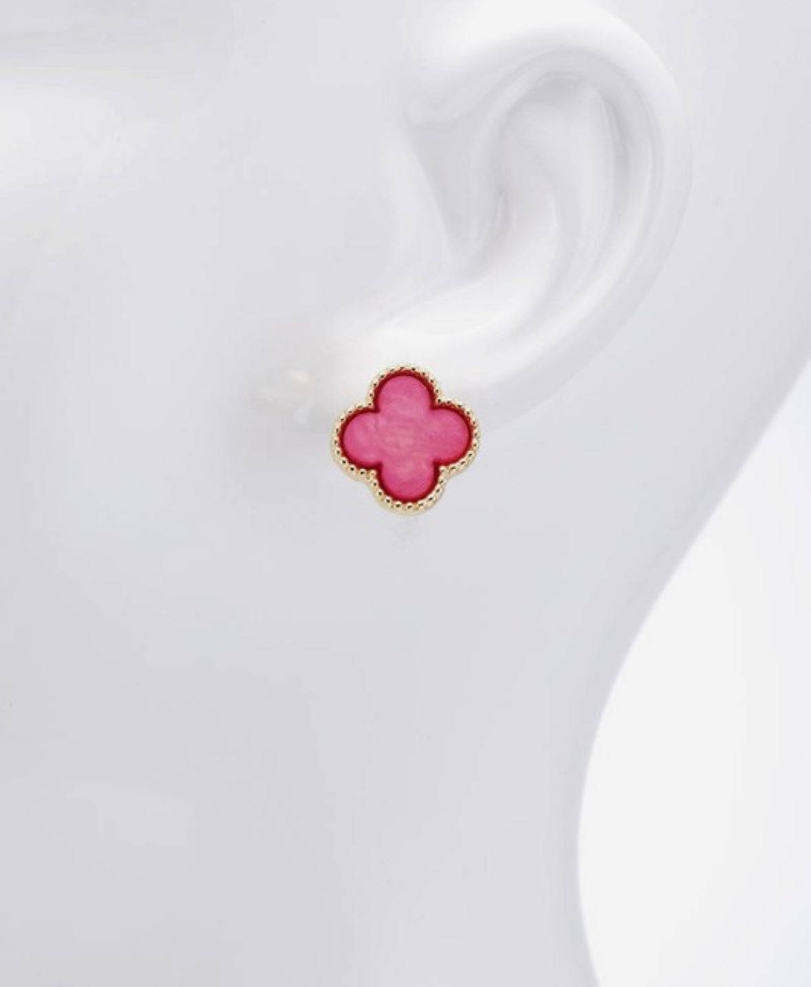 Dainty Clover Blossom Studs