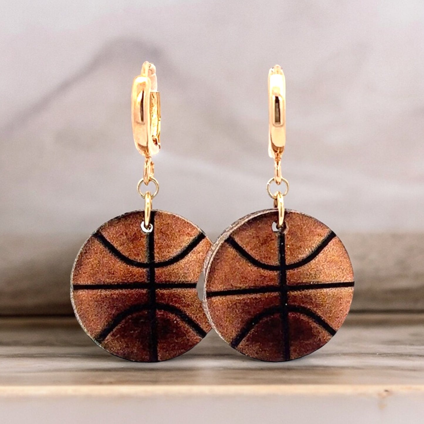 Mini Hoop Dribble Earrings