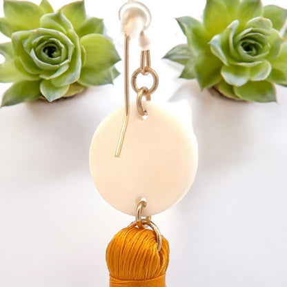 Blooming Tassel Delights Earrings