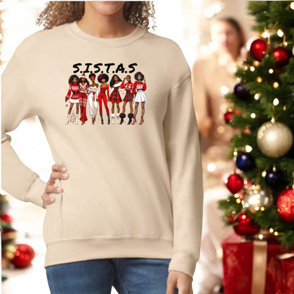 SISTAS Christmas Vibes Sweatshirt