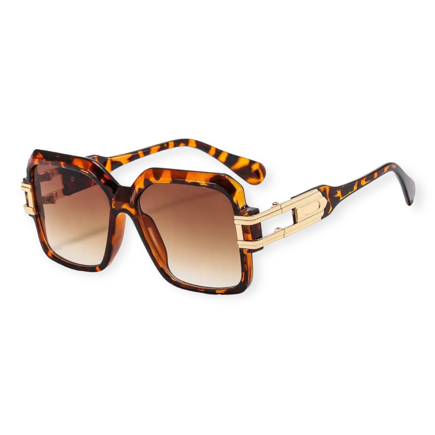 Safari Brown Leopard Sunglasses