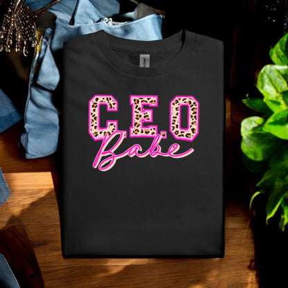 Leopard CEO Babe Tshirt