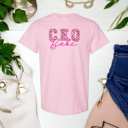 Leopard CEO Babe Tshirt