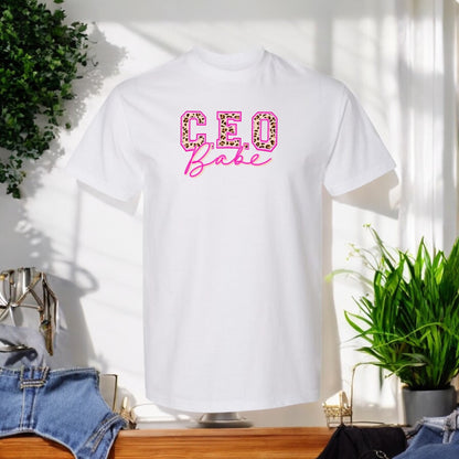 Leopard CEO Babe Tshirt