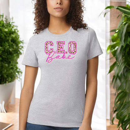 Leopard CEO Babe Tshirt