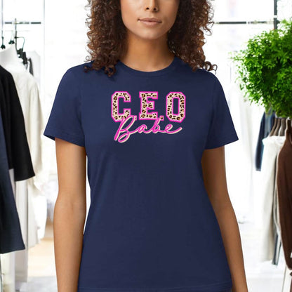 Leopard CEO Babe Tshirt