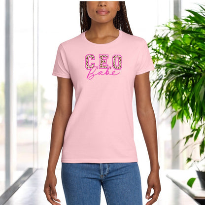 Leopard CEO Babe Tshirt