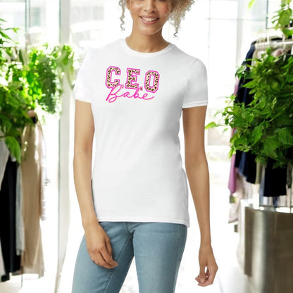 Leopard CEO Babe Tshirt