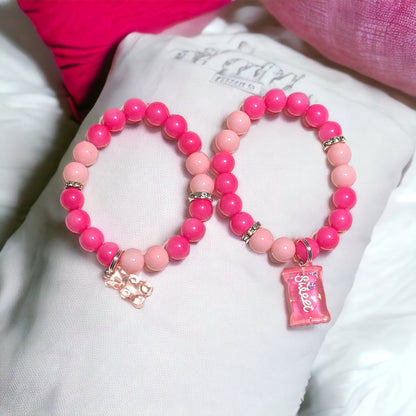 Pulseras de caramelo con cuentas Junky