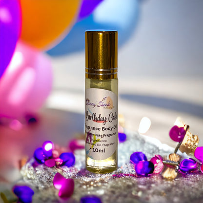 Birthday Cake Fragrance Body Oil